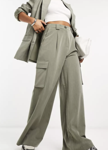 Cargo tailored pants from ASOS